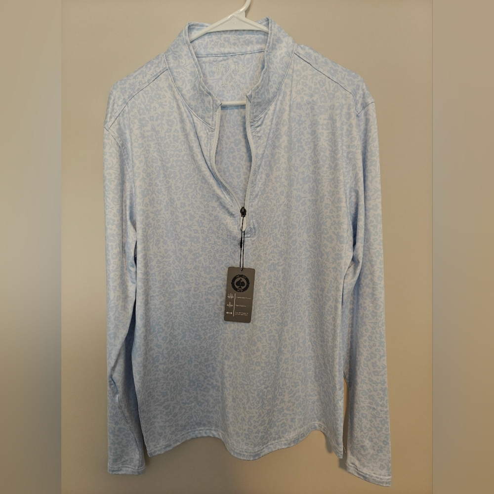 Pins and Aces 1/4 zip golf pullover
